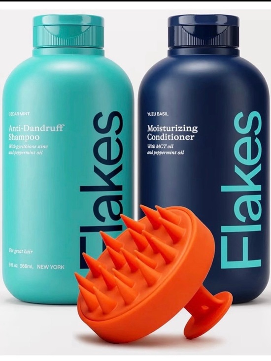 Flakes Anti-Dandruff ShampooRelief ItchyScalp Hair Treatment( best seller)